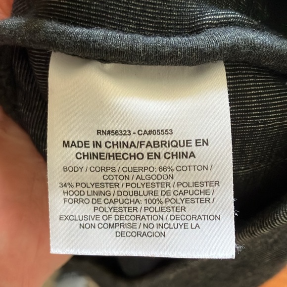 Jordan Nike Air Jordan Heavy Zip Hoodie Dark Gray - Picture 9 of 12